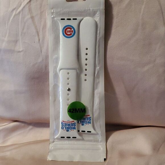 Apple Watch Band‎ MLB Chicago Cubs Cubbies World Series Champs 2018 42mm Bands 2 - Picture 1 of 5